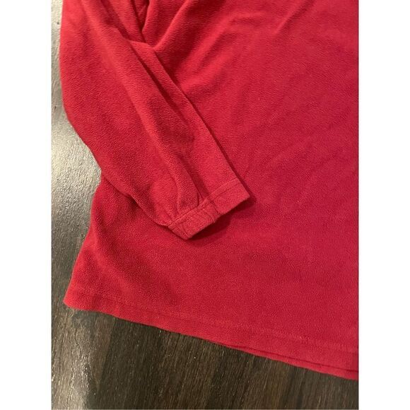 Columbia Men’s Turtleneck Pullover Fleece Red Size Large - Picture 8 of 11